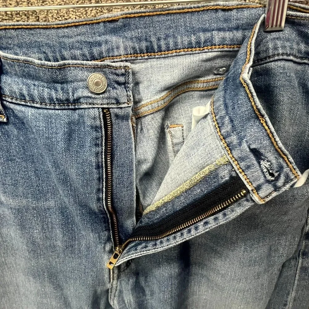 Levi's 505‎ Soft Jeans Men Blue Denim 38x32 Regular Fit Straight Leg Comfortable
